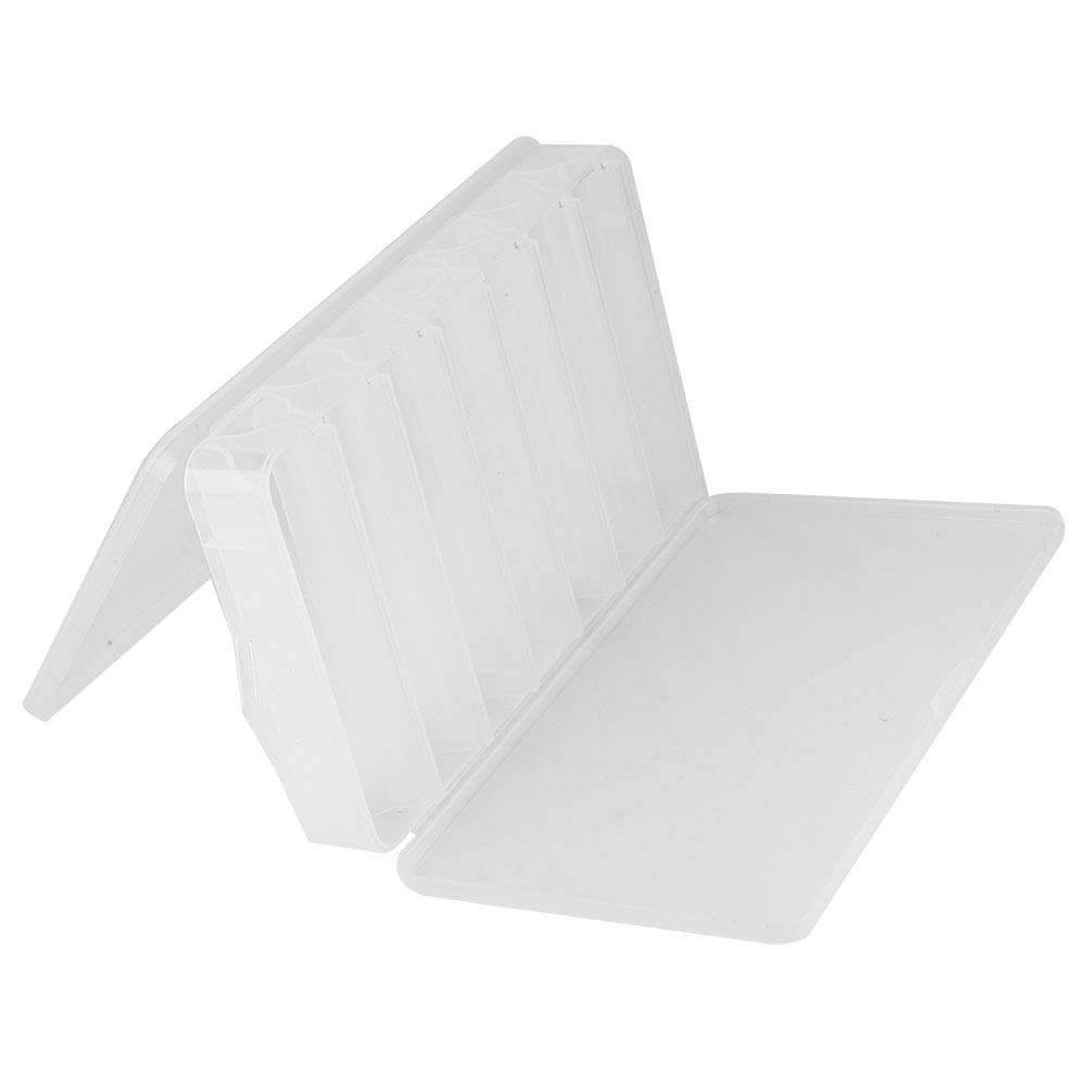Double-Sided Fishing Lure Storage Box - Portable Tackle Organizer for Travel & Home Use - Perfect for Bass, Trout, and Saltwater Fishing Trips