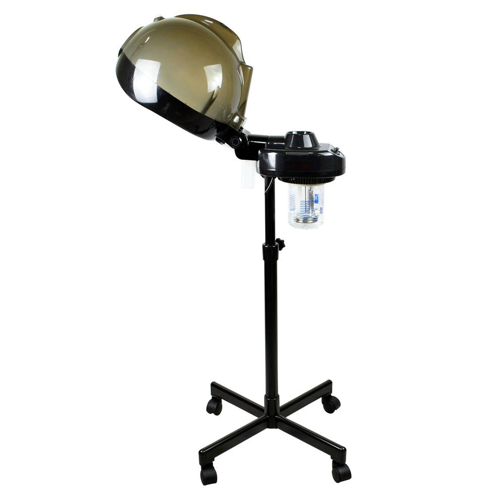 Professional Salon Hair Steamer with Adjustable Rolling Stand - Hooded Hair Color Processor for Deep Conditioning Treatments | Perfect for Salons, Home Hair Care & Keratin Treatments