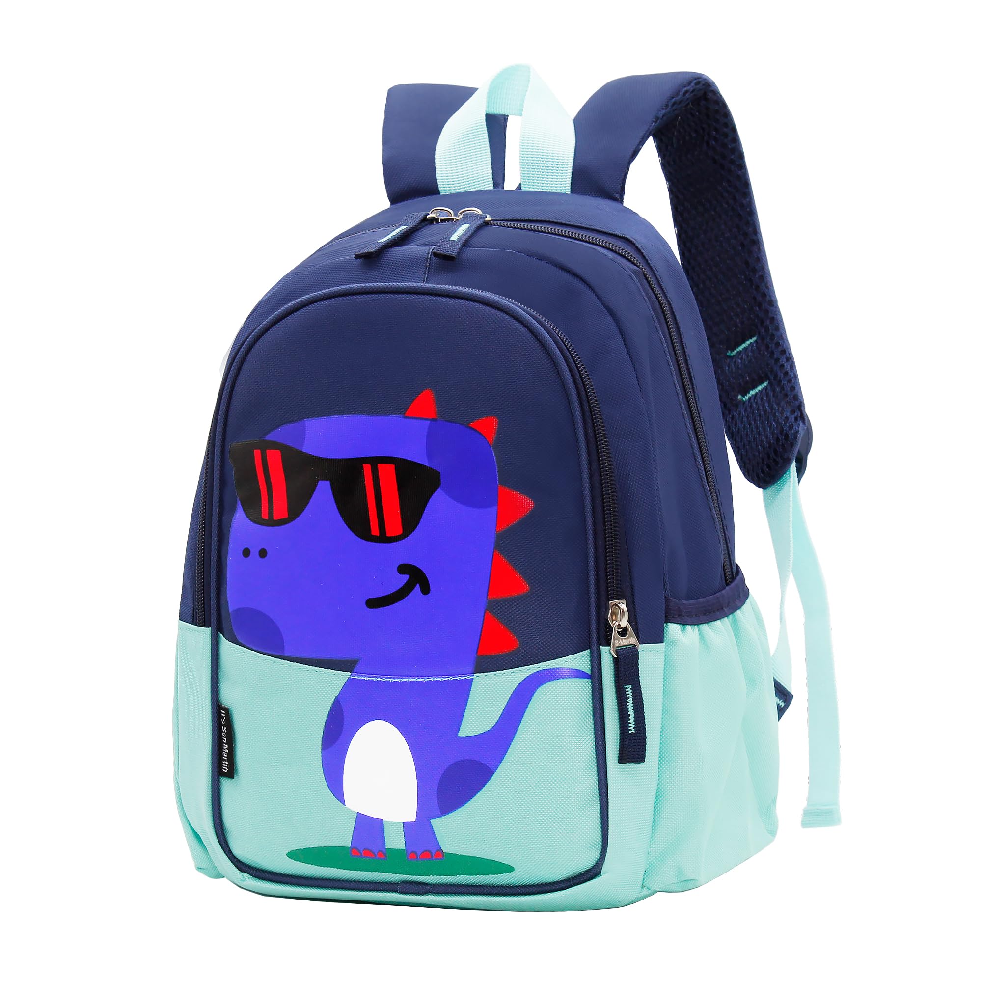 CHERUBIC Toddler Backpack - Waterproof Cute Small Preschool Backpack for Boys & Girls | Cartoon Daycare Bag for Travel, School & Outdoor Activities