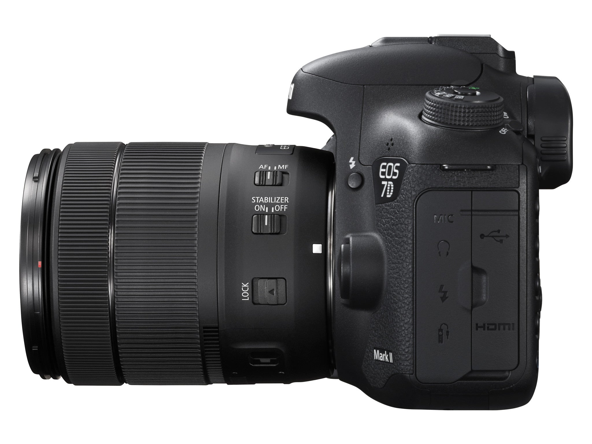 Canon EOS 7D Mark II DSLR Camera with EF-S 18-135mm f/3.5-5.6 IS USM Lens & Wi-Fi Adapter Kit - Professional Photography for Travel, Sports & Wildlife Shooting