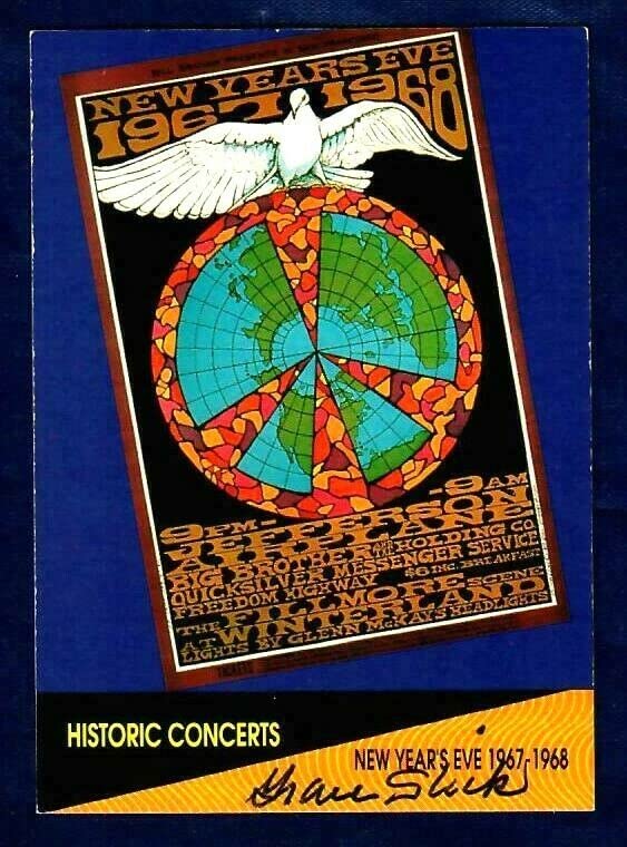 Jefferson Airplane Grace Slick Autographed Trading Card - Rare Hand Signed Collectible for Music Fans & Memorabilia Enthusiasts | Perfect for Framing, Display, or Investment