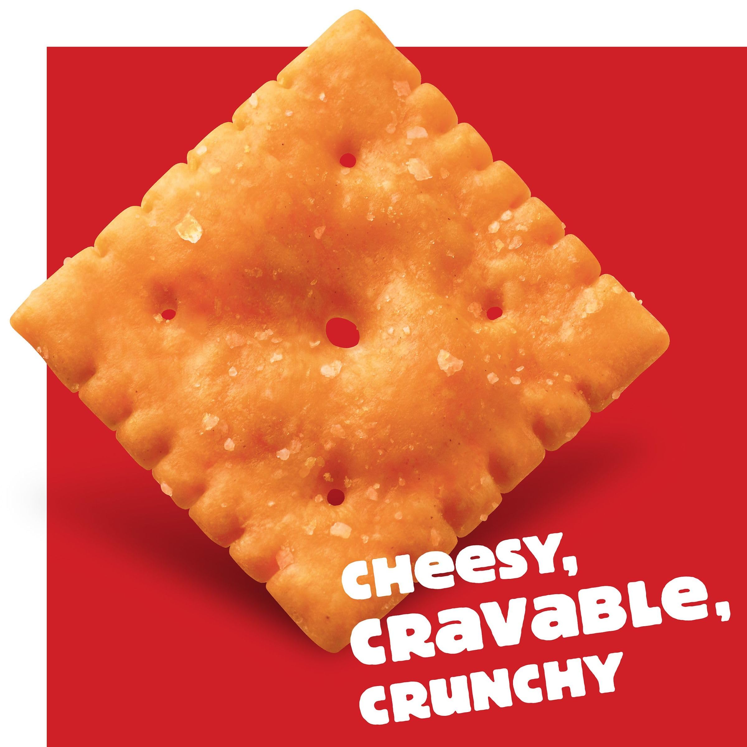Cheez-It Extra Big Baked Cheese Crackers - 11.7oz Box (Pack of 1) | Crunchy Snack for Lunch, School, Office & Road Trips | Perfect Party & Movie Night Treat