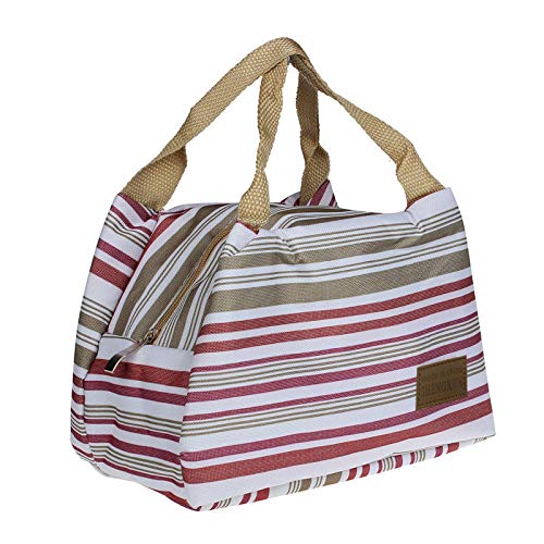 Insulated Lunch Bag for Adults - Reusable Lunch Tote for Work, School, Picnic & Travel - Leakproof & Thermal Lunch Box for Women & Men (Gray, One Size) - Perfect for Office Commutes, Outdoor Adventures & Daily Meal Prep