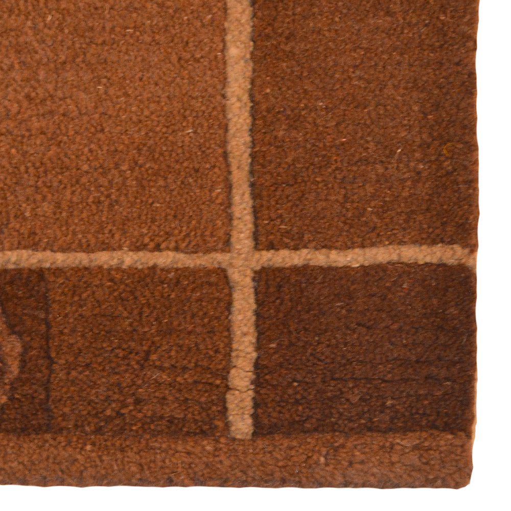 Hand Knotted Bohemian Rug - Soft & Durable Wool Area Rug for Living Room, Bedroom, or Boho Home Decor - 5x7, 8x10 Sizes Available