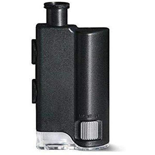 Konus Konusclip 60-100X Handheld & Smartphone Microscope - Portable Digital Magnifier for Science, Coin Collecting, Jewelry Inspection & Hobby Exploration