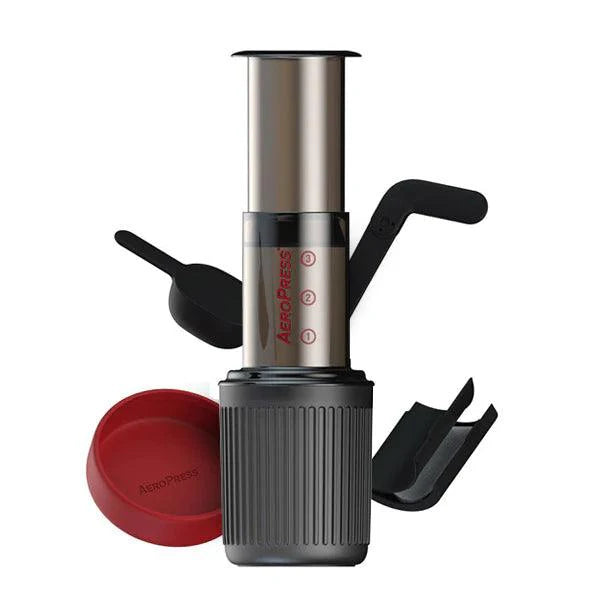 AeroPress Go Travel Edition Portable Coffee Maker - Compact & Lightweight for Camping, Hiking, and On-the-Go Brewing