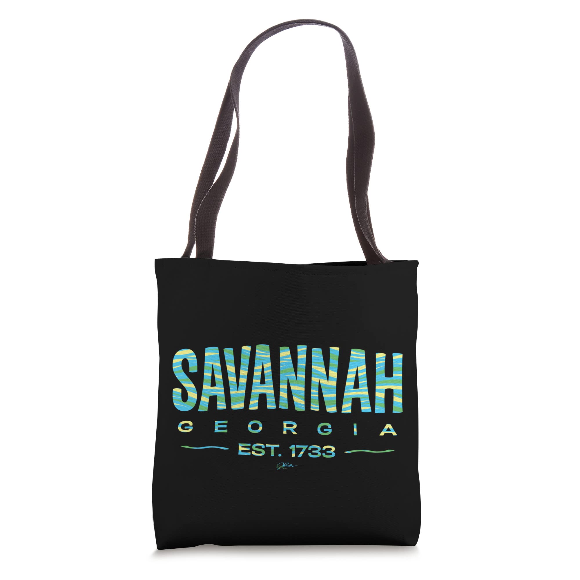 JCombs: Stylish Savannah Georgia Tote Bag - Durable Cotton Canvas Shopping Bag for Women, Perfect for Beach, Travel & Grocery Shopping