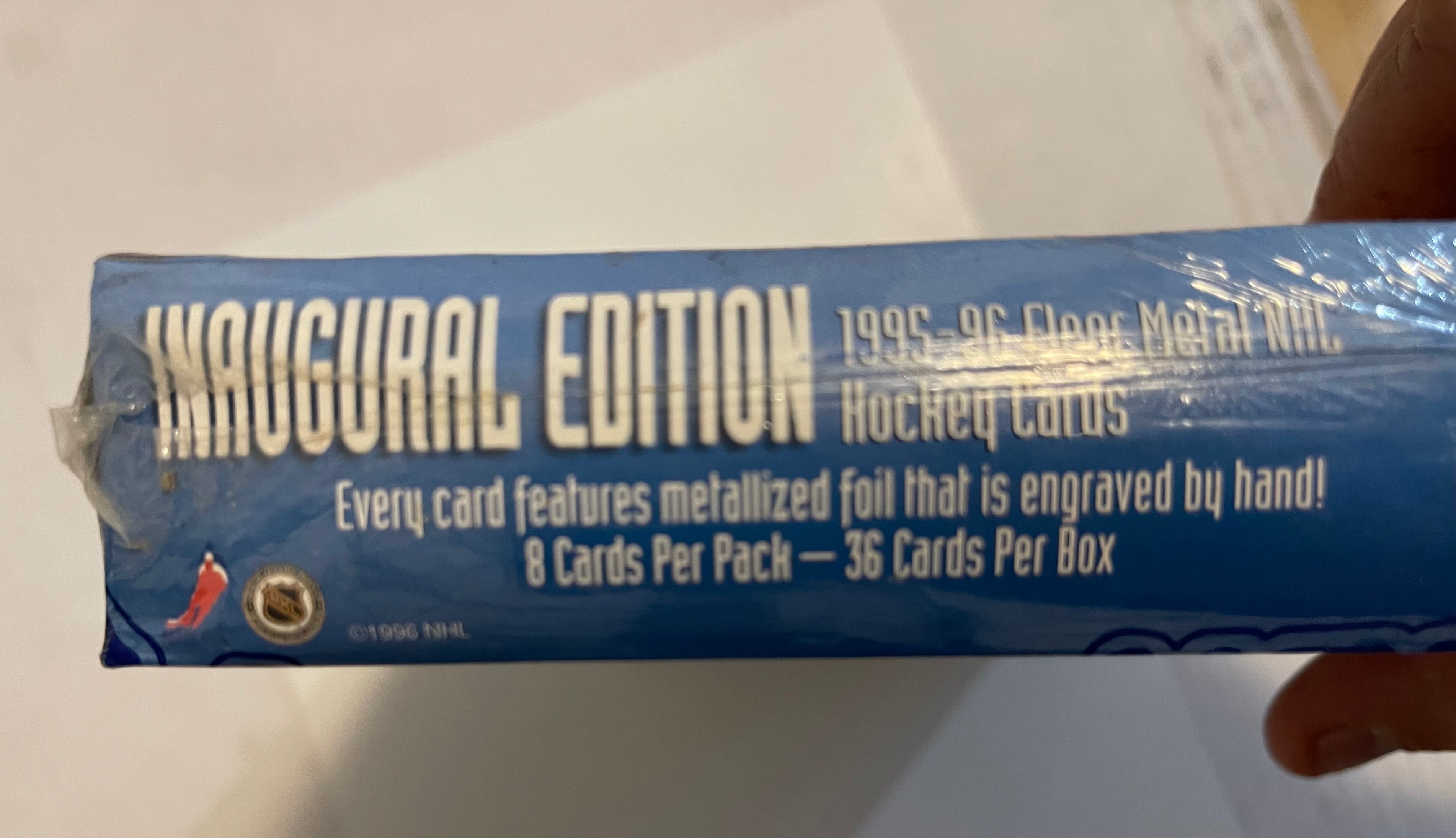 1995-96 Fleer Metal Hockey Cards - 36 Packs Factory Sealed Box with Rare Collectibles | Perfect for Sports Memorabilia Collectors & NHL Fans