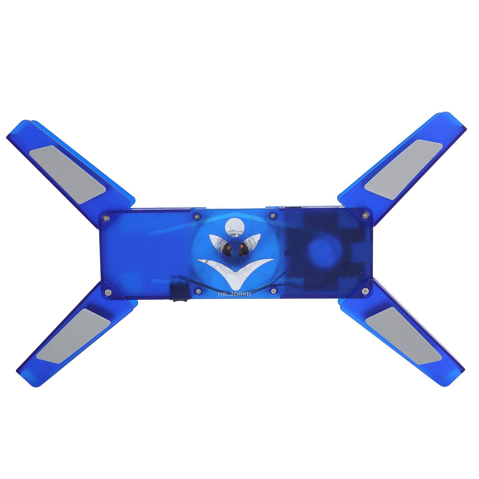 Portable Foldable Laptop Stand with Cooling Fan & USB Hub - Lightweight Laptop Cooling Pad for Notebooks, Ideal for Home Office, Gaming, and Travel Use