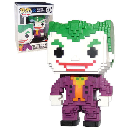DC Super Heroes 8 Bit #11 Action Figure - Collectible Vintage-Style Toy for Fans & Gamers - Perfect for Display, Gifts, and Gaming Decor