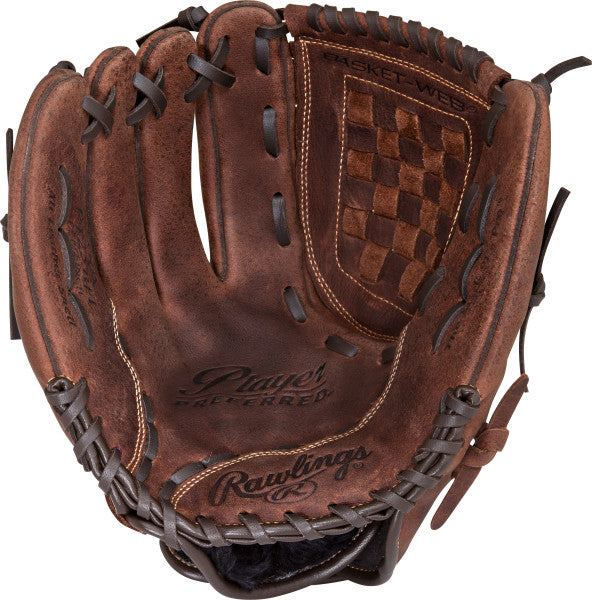 Rawlings 12.5 Inch Player Preferred Softball Glove - Left Hand Throw for Fastpitch & Slowpitch - Perfect for Infield & Outfield Play