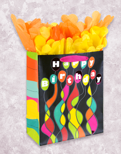 Happy Birthday Balloons & Gift Bags Set - Premium Party Decorations for Birthdays, Baby Showers & Celebrations - Perfect for Party Favors, Decor & Photo Backdrops