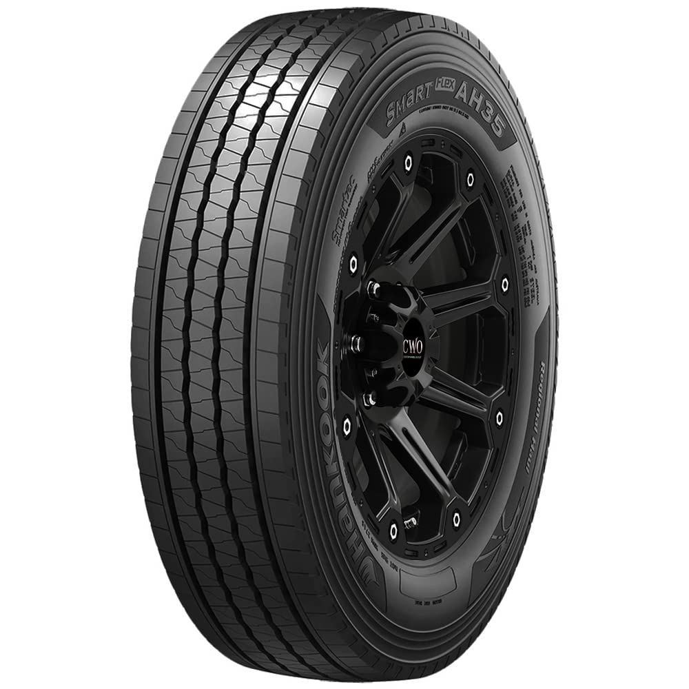 Hankook Smart Flex AH35 8R19.5 129L F Commercial Truck Tires - Durable All-Season Tires for Heavy-Duty Trucks, Long Haul & Delivery Vehicles
