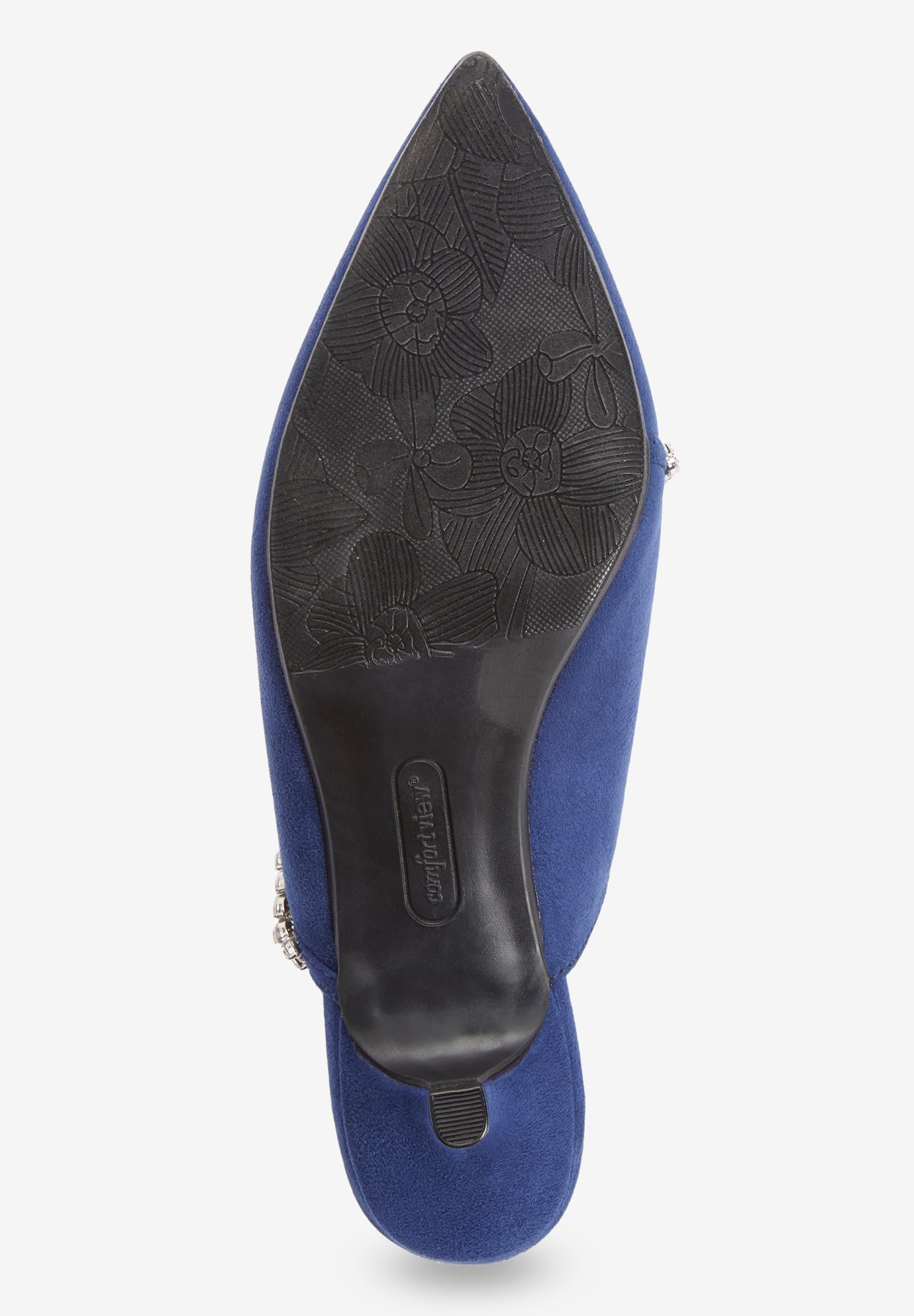Comfortview Women's Wide Width The Bette Mule - Slip-On House Shoes for Relaxation & Comfort at Home