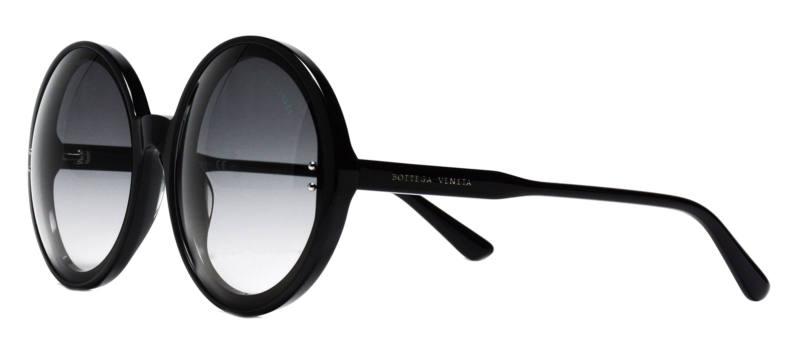 Bottega Veneta BV0166SA 001 Oversized Women's Sunglasses 61-19-145 - UV Protection Fashion Shades for Women, Perfect for Beach, Driving & Outdoor Activities