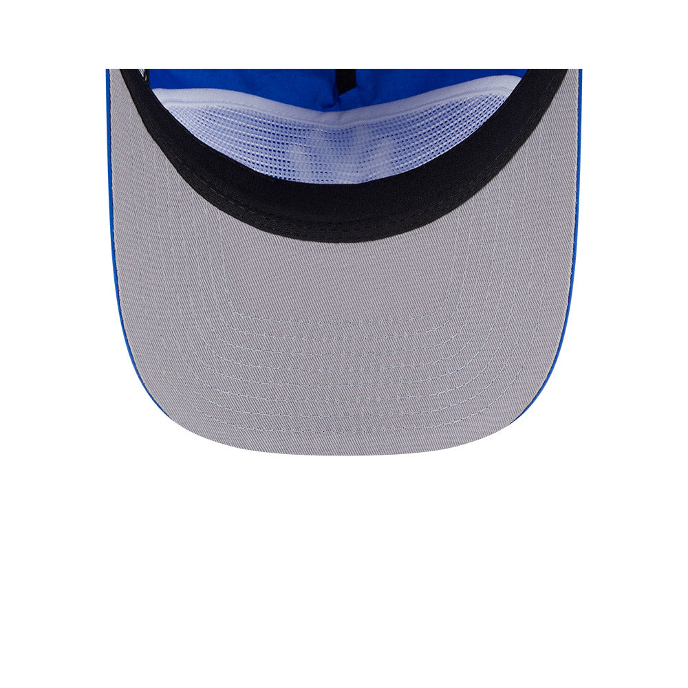 New York Yankees Strapback Hat by New Era - Light Royal Blue Nylon Golf & Everyday Cap for Men | Perfect for Baseball Games, Golfing, and Casual Wear