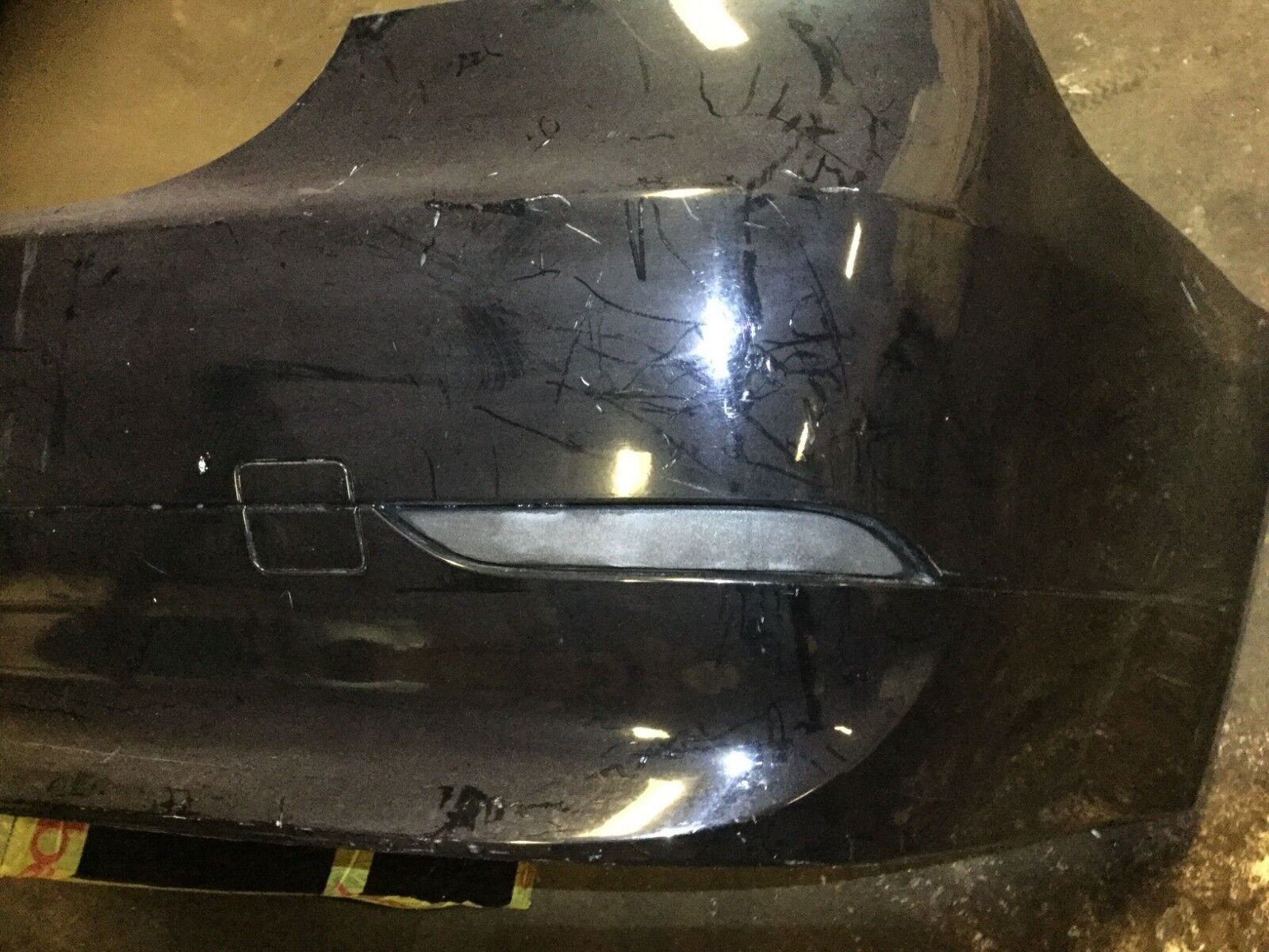 Genuine OEM BMW 5 Series E60 525i 530i Rear Bumper Cover (2004-2007) - Part #7061252 - Perfect Fit & Durable Replacement for Sedan Models - Ideal for Collision Repair & Car Restoration Projects