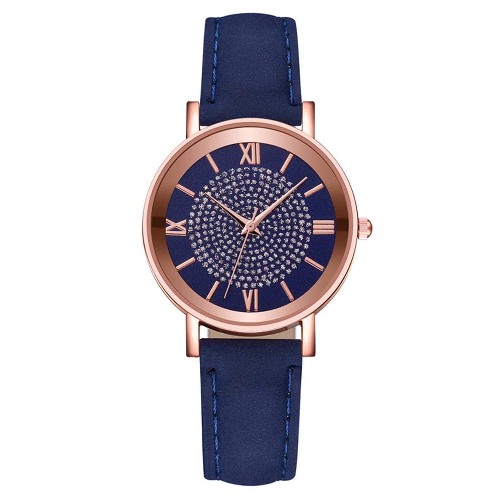 OUTEYE Classic Women's Quartz Watch - Elegant Leather Band Ladies Watch, Waterproof Analog Wristwatch for Women & Girls | Perfect for Office, Casual Wear & Special Occasions