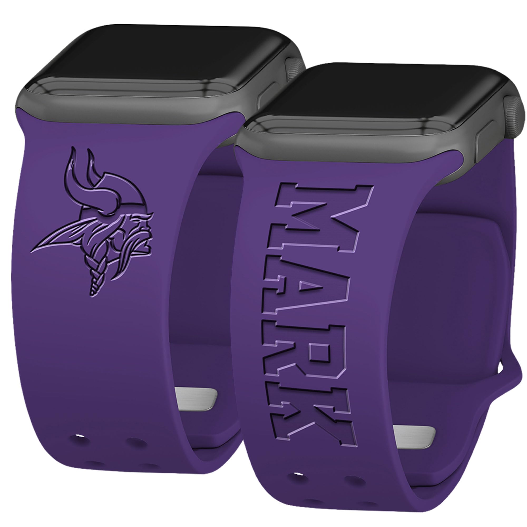 Custom NFL Engraved Apple Watch Band - Personalized Game Time Sports Accessory for Fans - Perfect for Football Games, Tailgating & Team Spirit Gifts