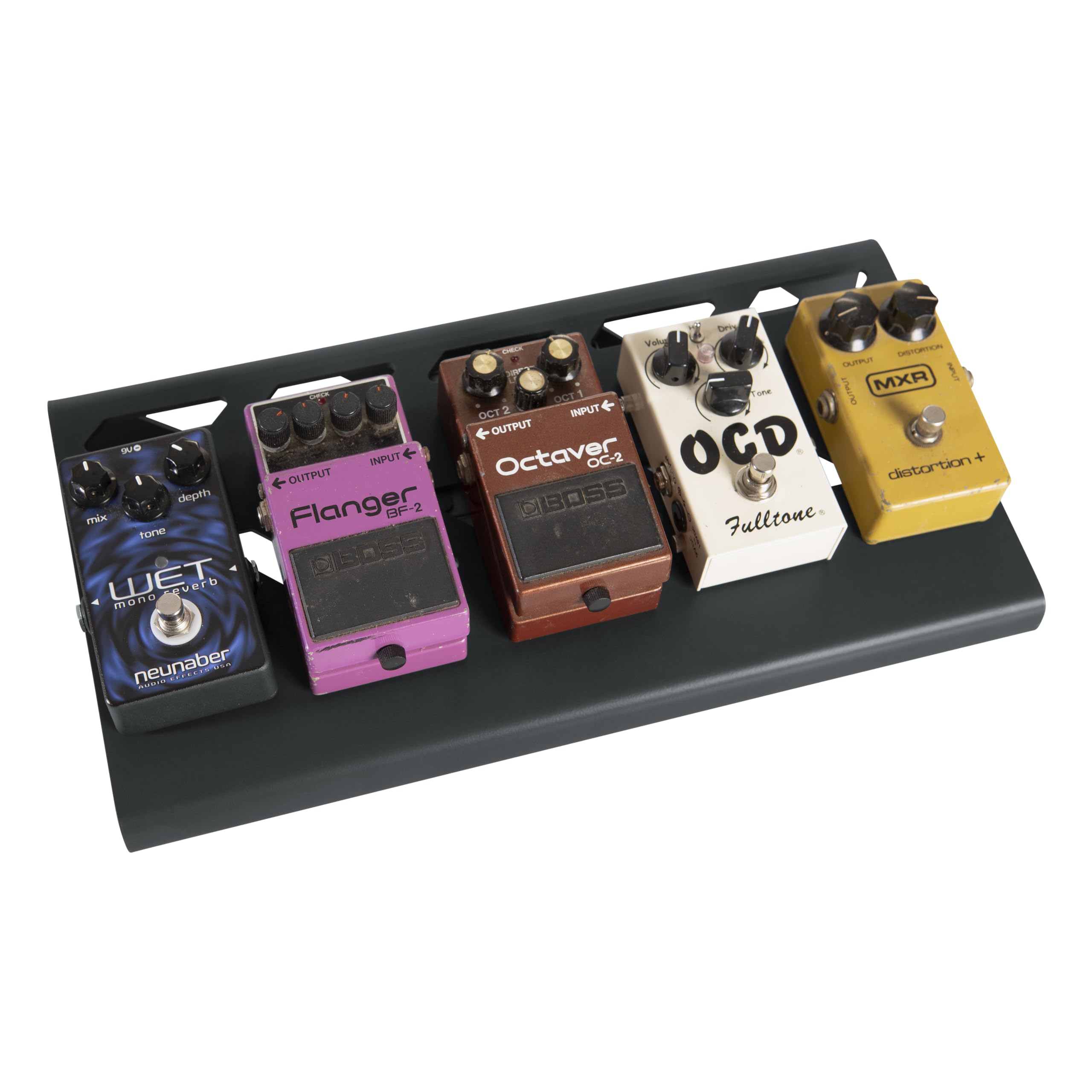 Gator Small Pedalboard with Carrying Bag - 15.75 x 7 Inches Black | Compact Guitar Effects Pedal Board for Musicians & Performers | Perfect for Live Gigs, Studio Recording & Travel