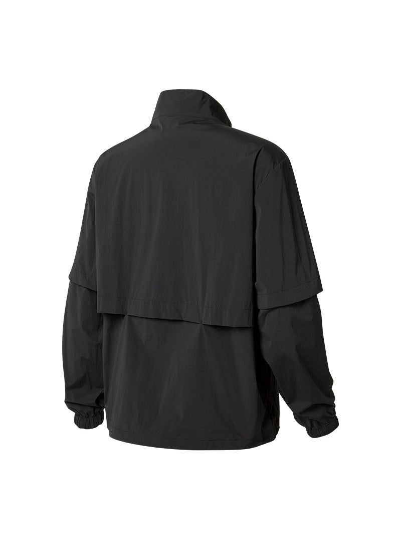Big Pocket Detachable Jacket for Men & Women - Waterproof Windbreaker with Removable Hood - Perfect for Hiking, Camping & Outdoor Adventures