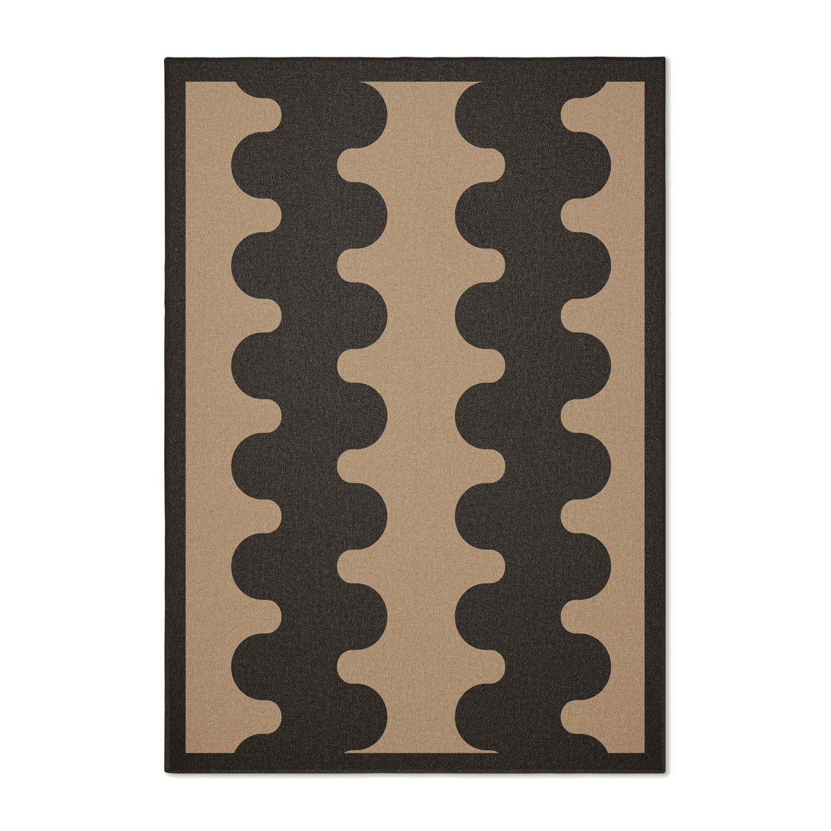Stylish Aligned New Jute Rug - Natural Fiber Floor Mat for Living Room, Bedroom & Boho Decor | Eco-Friendly Home Accessory