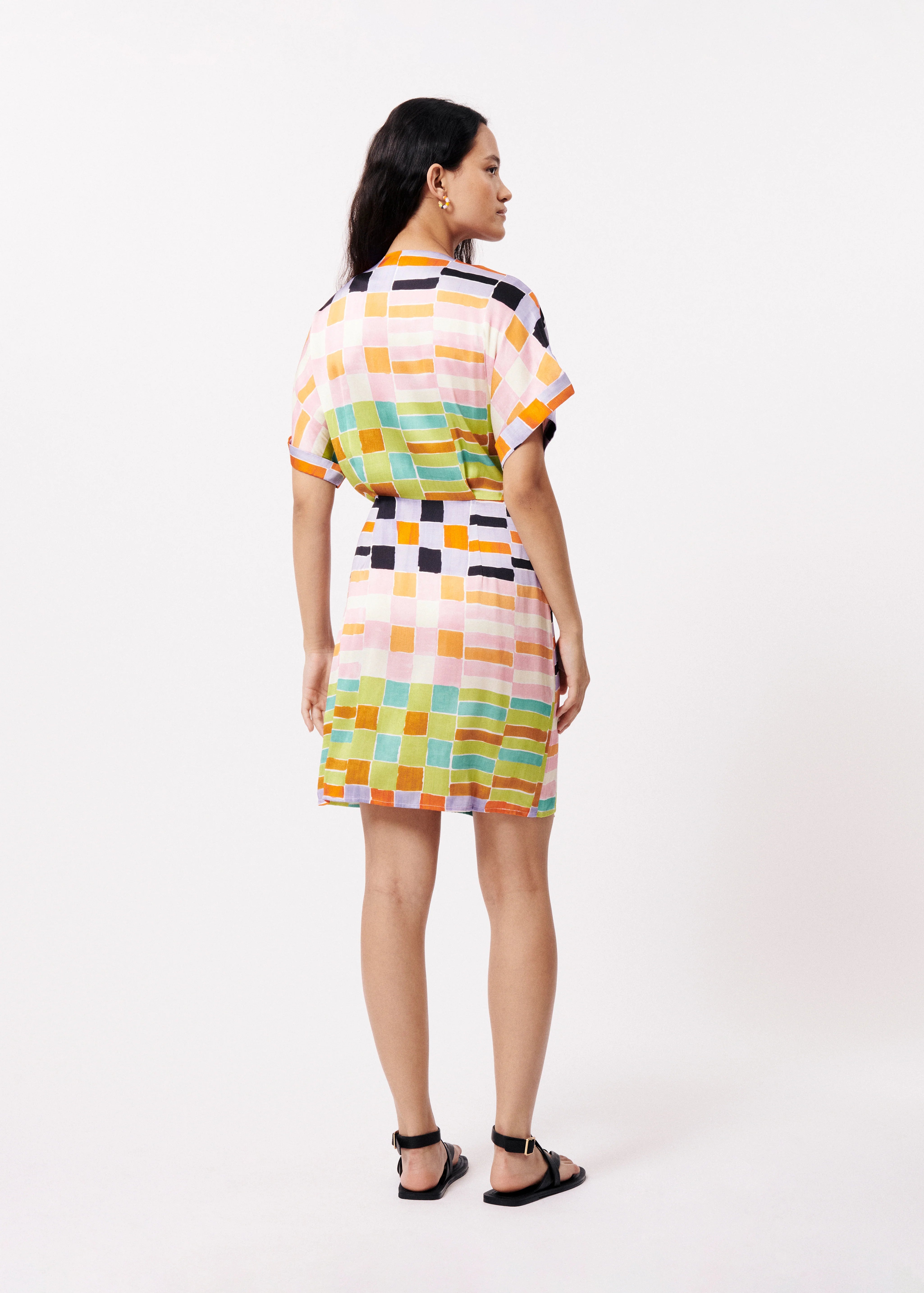 LOIS Wrap Dress for Women - Flattering Multi-Color Floral Print Maxi Dress - Perfect for Summer, Beach Vacations & Special Occasions