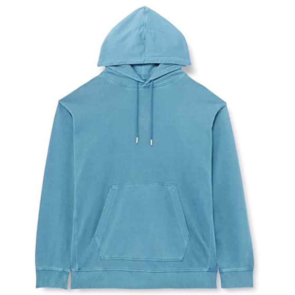 BOSS Men's Wefadehoody Hooded Sweatshirt - Medium Blue 424, Size M | Casual Pullover Fleece Hoodie for Everyday Wear & Outdoor Activities