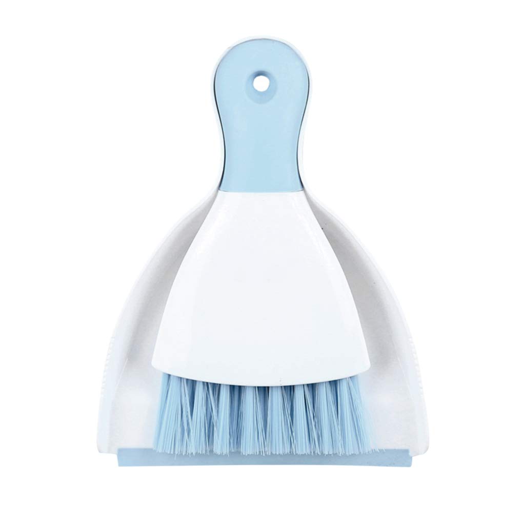 Desktop Cleaning Brush Set - Small Broom & Dustpan for Home & Office Cleaning