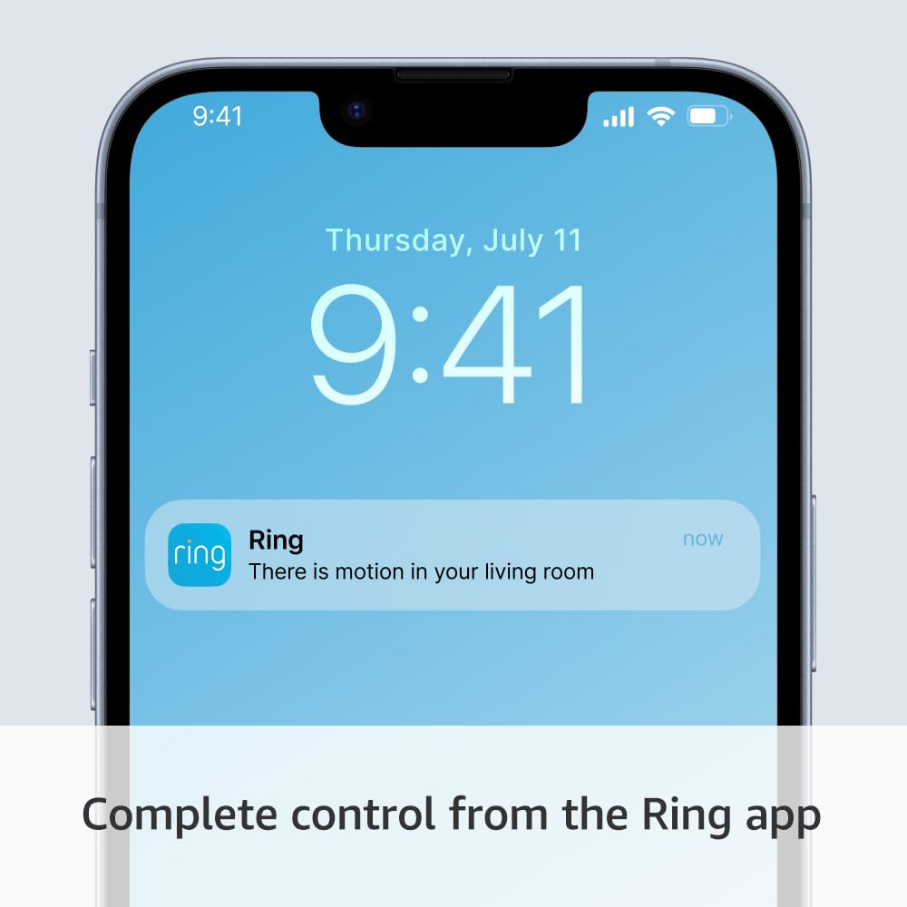 Ring Indoor Camera (2nd Gen) - 1080p HD WiFi Pet Security Camera with Two-Way Talk & Privacy Cover | DIY Home Monitoring System Alternative to CCTV | 4-Pack for Whole House Coverage | Perfect for Baby, Pet & Elderly Care | 30-Day Free Trial of Ring Home Security