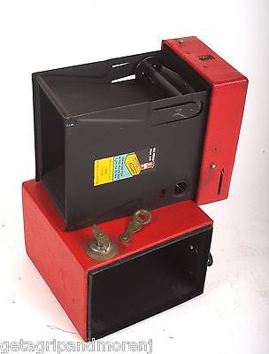 Vintage KODAK Rainbow Brownie Model C No. 2 120 Film Camera - Eastman Red Box Classic Collector's Item for Photography Enthusiasts & Retro Style Shoots
