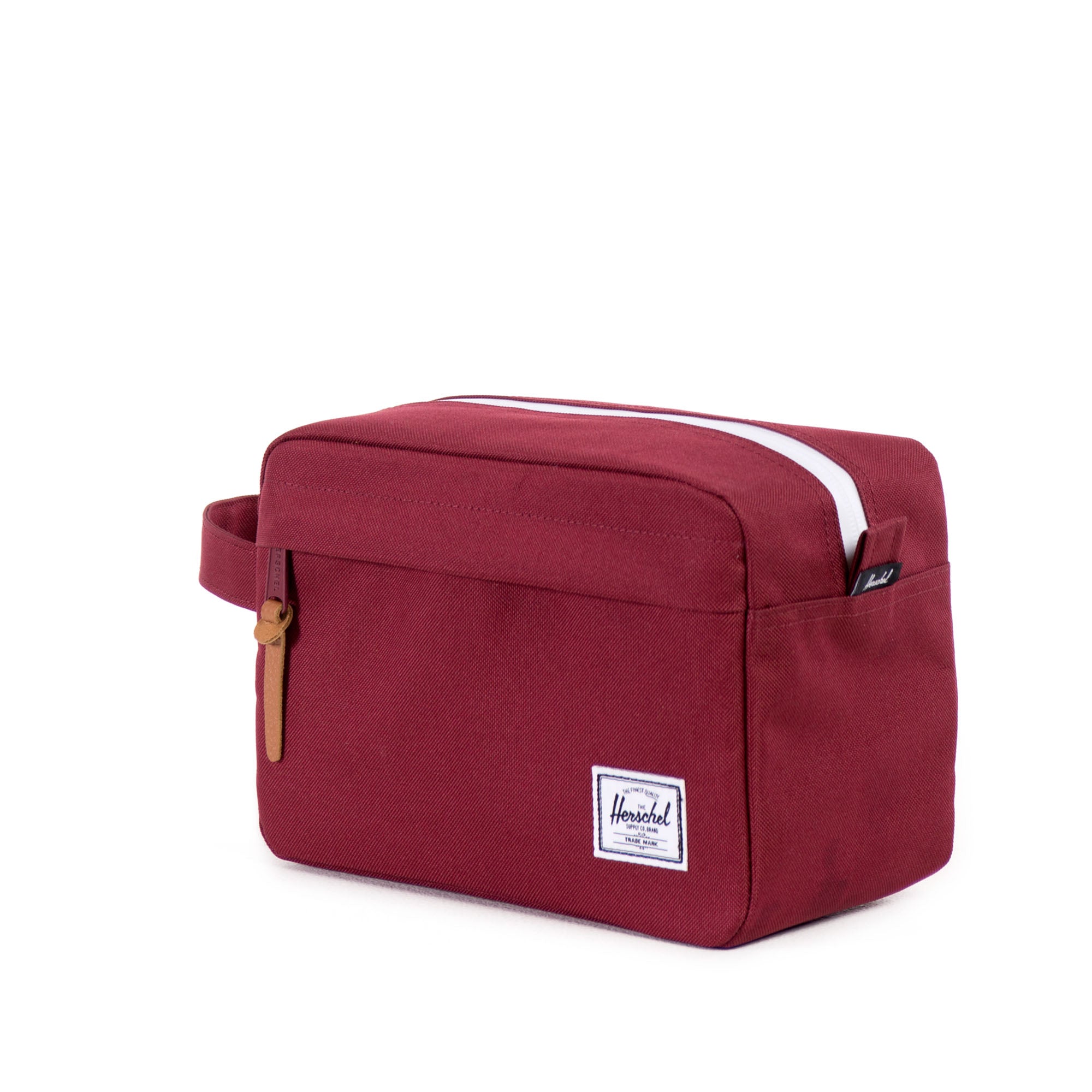 Herschel Chapter Travel Kit - Windsor Wine Cosmetic Bag for Toiletries & Makeup | Perfect for Travel, Gym & Daily Essentials Organization