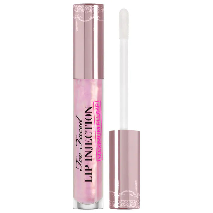 Too Faced Lip Injection Maximum Plump Lip Volumizer - Instant Lip Plumper for Fuller, Juicy Lips | Perfect for Date Night, Parties & Everyday Glam