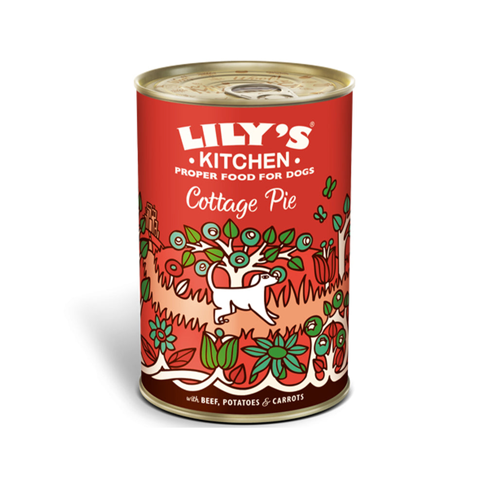 Premium Cottage Pie Wet Dog Food - Grain-Free, High-Protein Recipe for Adult Dogs - Perfect for Mealtime & Training Treats