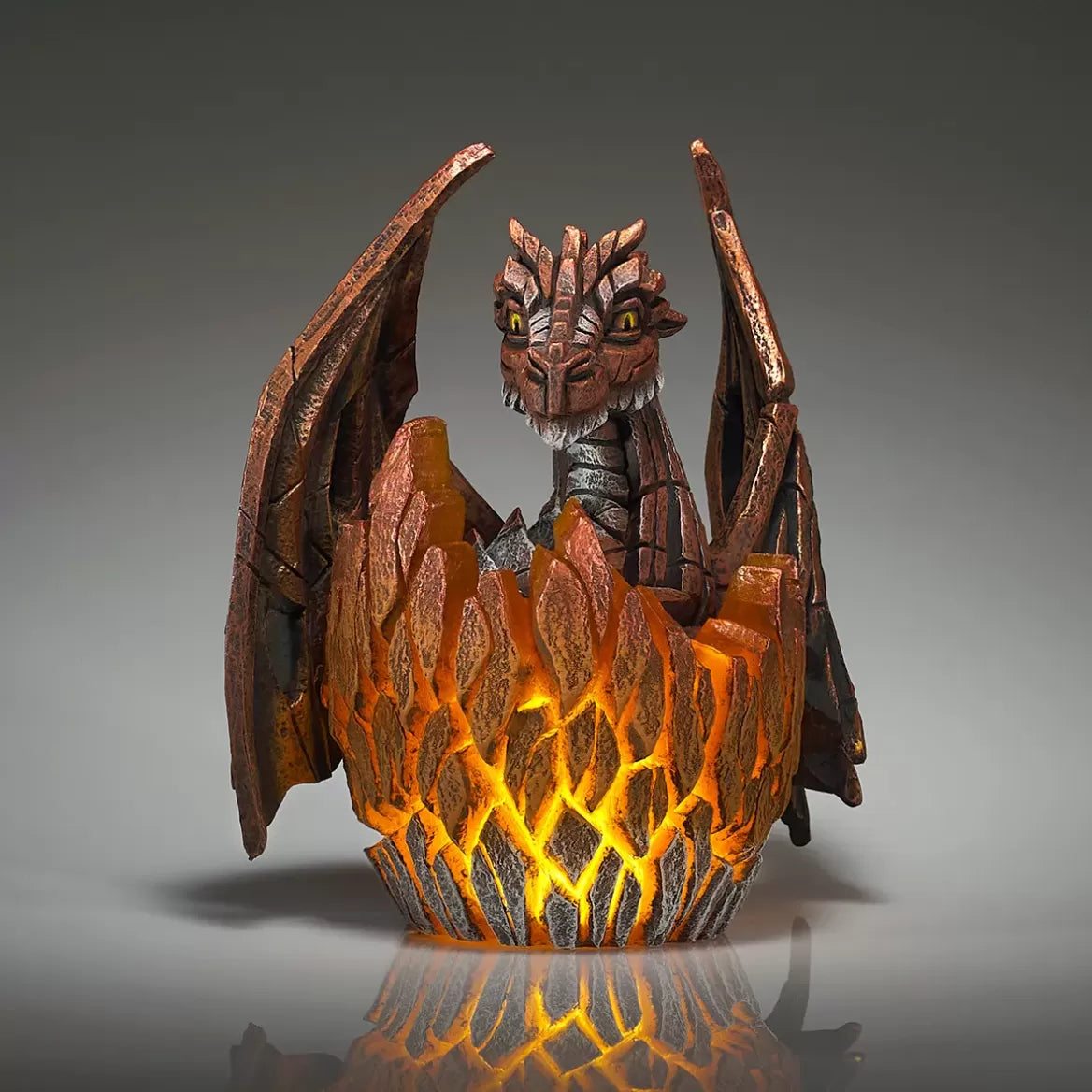 Handmade Copper Dragon Egg Sculpture - Unique Edge Art Decor for Home & Office | Feng Shui, Gift, Collectible
