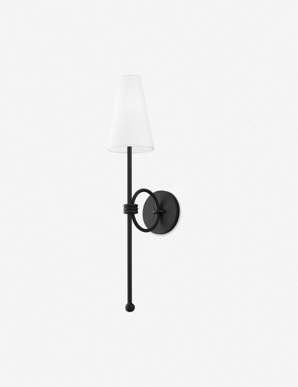 Barlow Sconce Wall Light - Vintage Industrial Style Fixture for Bedroom, Living Room & Hallway Lighting