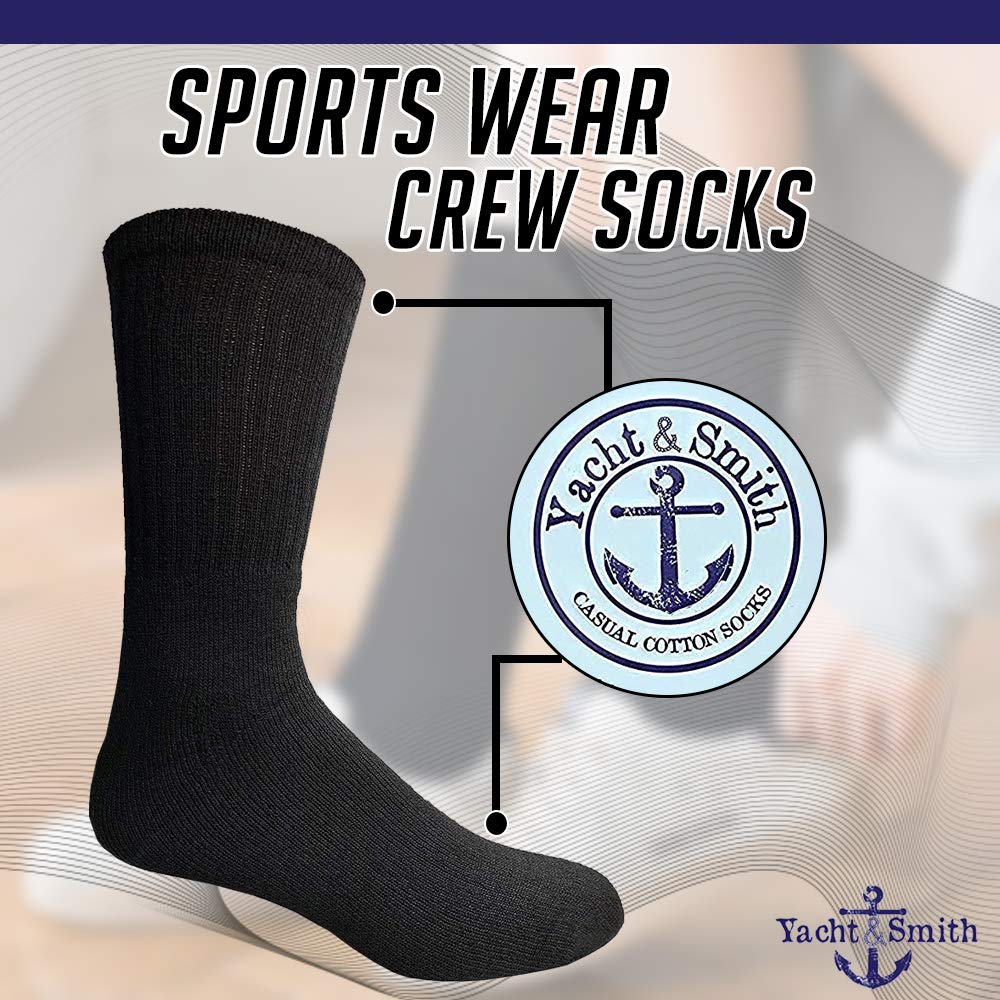 240 Pairs Bulk Wholesale Women's Cotton Crew Socks - Athletic Sports Socks Size 9-11 for Running, Yoga & Daily Wear
