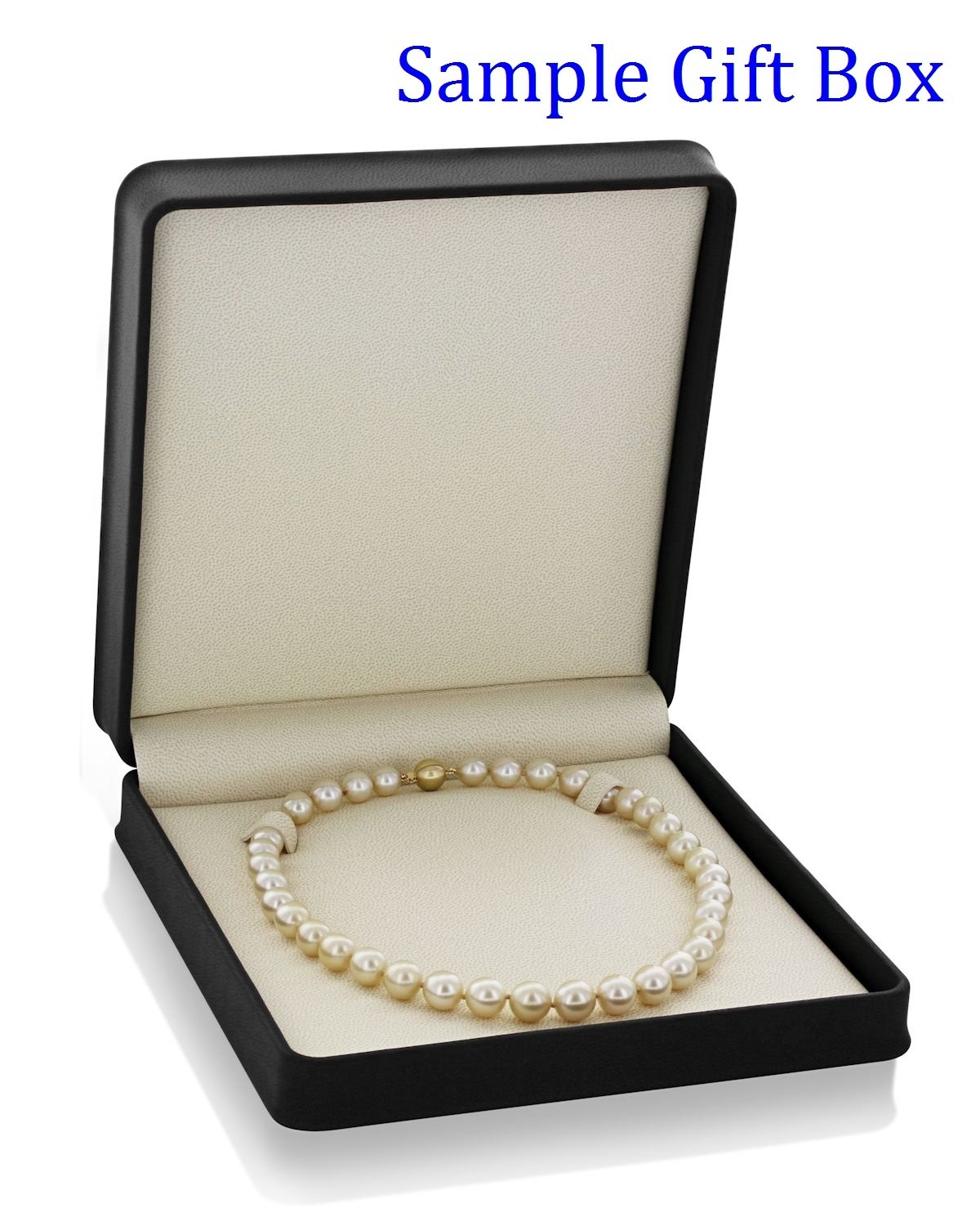 14K Gold AAAA South Sea Pearl Necklace - 10-12mm Round Cultured Pearls for Elegant Occasions