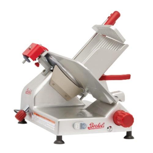 Berkel B12 SLC Manual Slicer with 12-Inch Blade - Adjustable Angle Feed for Deli, Charcuterie & Home Kitchen Use