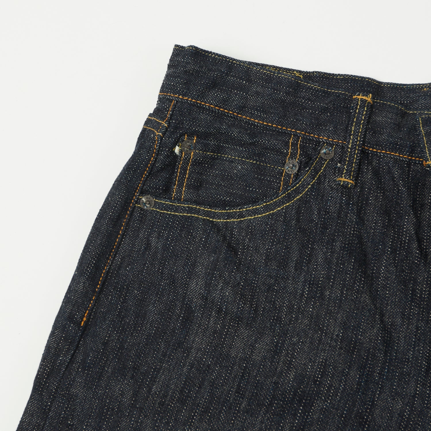 ONI 288 Kihannen 16oz 'Green Cast' Loose Straight Jeans - One Wash Denim Pants for Men | Premium Raw Selvedge Jeans | Perfect for Casual Wear, Street Style & Everyday Outfits