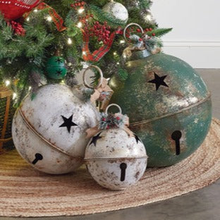 Jumbo Jingle Bell - Large Christmas Decoration Bells for Holiday Decor, DIY Crafts, Tree Ornaments & Festive Party Supplies