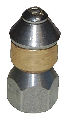 Top Brand MLRSN14045 - 3600 PSI High-Pressure Rotating Sewer Nozzle Size 4.5 for Drain Cleaning & Pipe Maintenance | Perfect for Professional Plumbers & DIY Homeowners