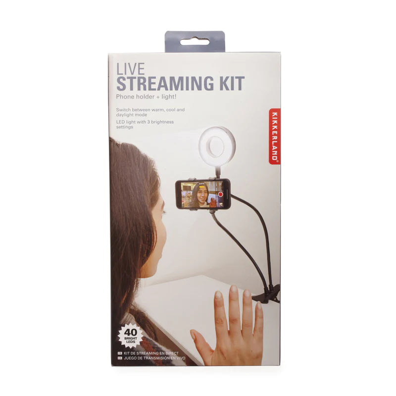 Professional Live Streaming Kit with HD Camera & Microphone - Perfect for YouTube, Twitch, and Gaming Streamers