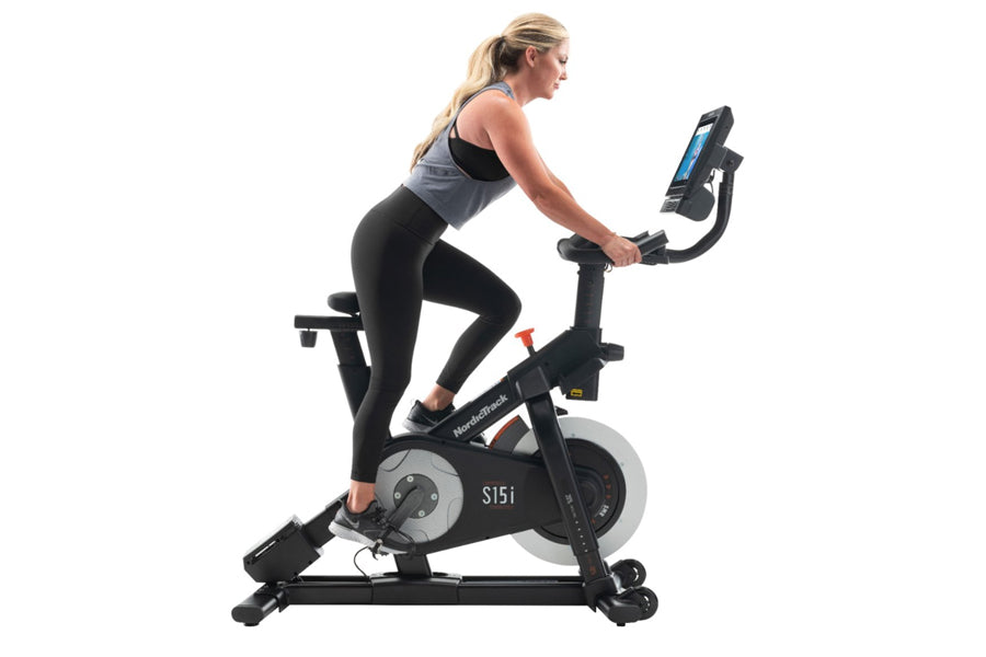 NordicTrack S15i Commercial Studio Cycle - Indoor Exercise Bike for Home Gym, Cardio Workout & Fitness Training - Perfect for Spin Classes & Weight Loss