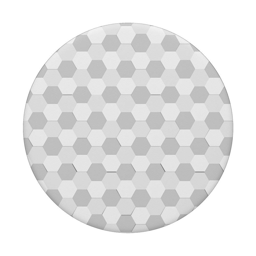 Grey PopSocket Phone Holder - Swappable Grip for Phones & Tablets | Perfect for Commuting & Selfies
