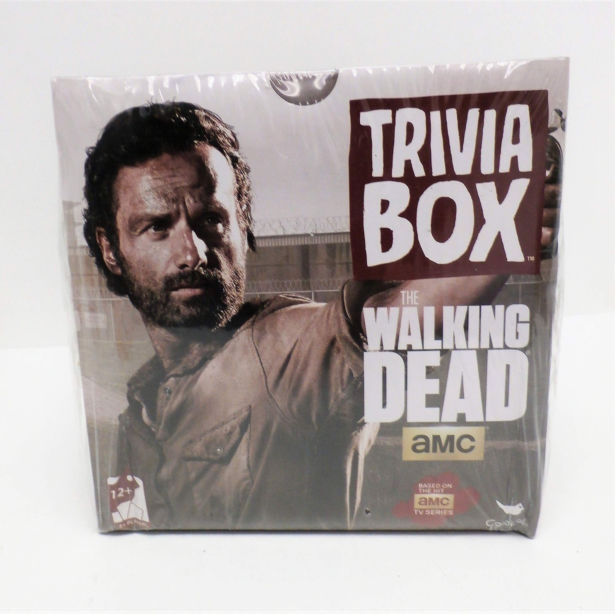 The Walking Dead Trivia Board Game - Official AMC TV Show Edition - Fun Zombie Apocalypse Party Game for Adults & Teens - Perfect for Game Nights, Halloween Parties & Themed Events