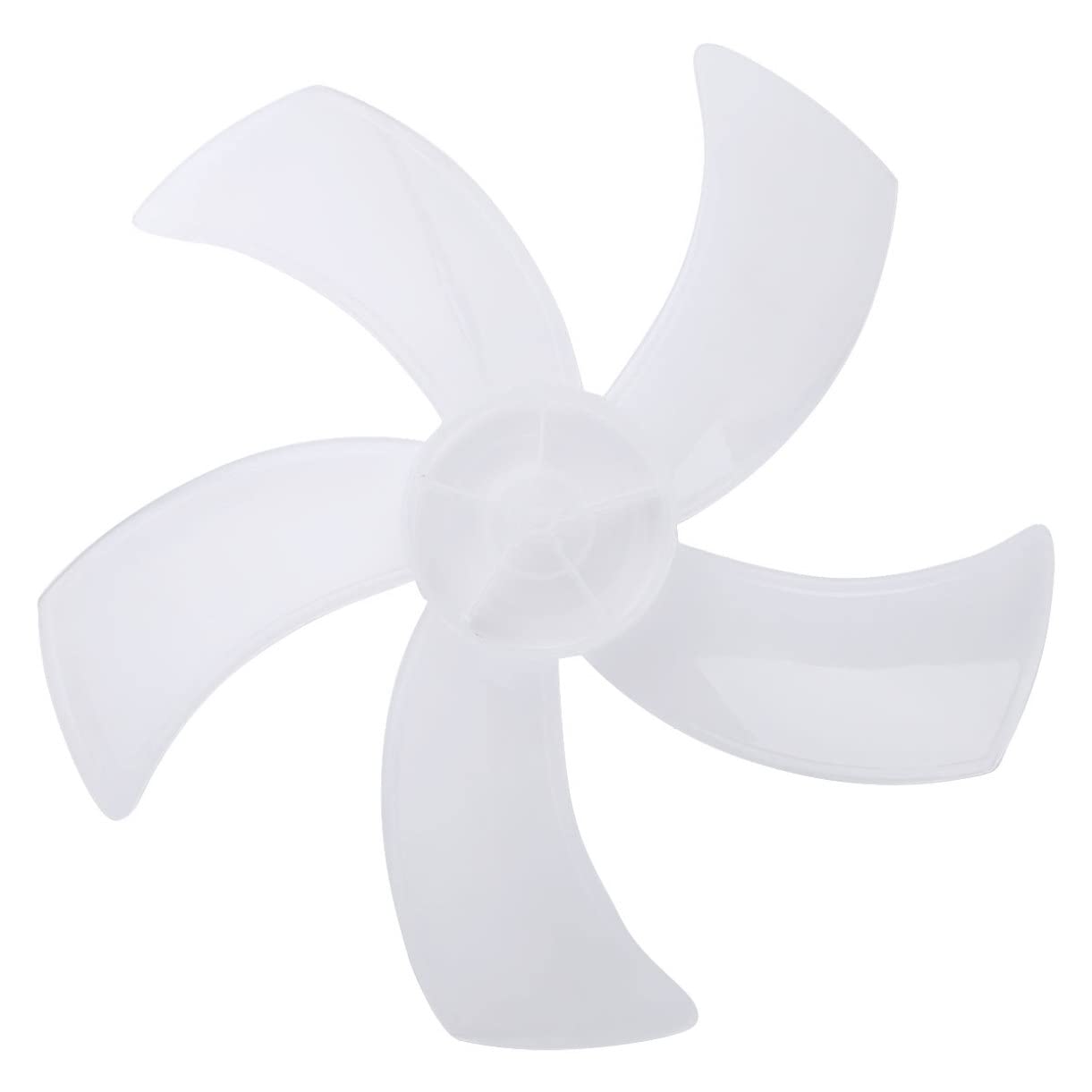 FEESHOW 5-Blade Plastic Fan Replacement for 16 Inch Stand Fan, Pedestal Fan & Table Fan - Clear Universal Size - Perfect for Home, Office & Bedroom Cooling
