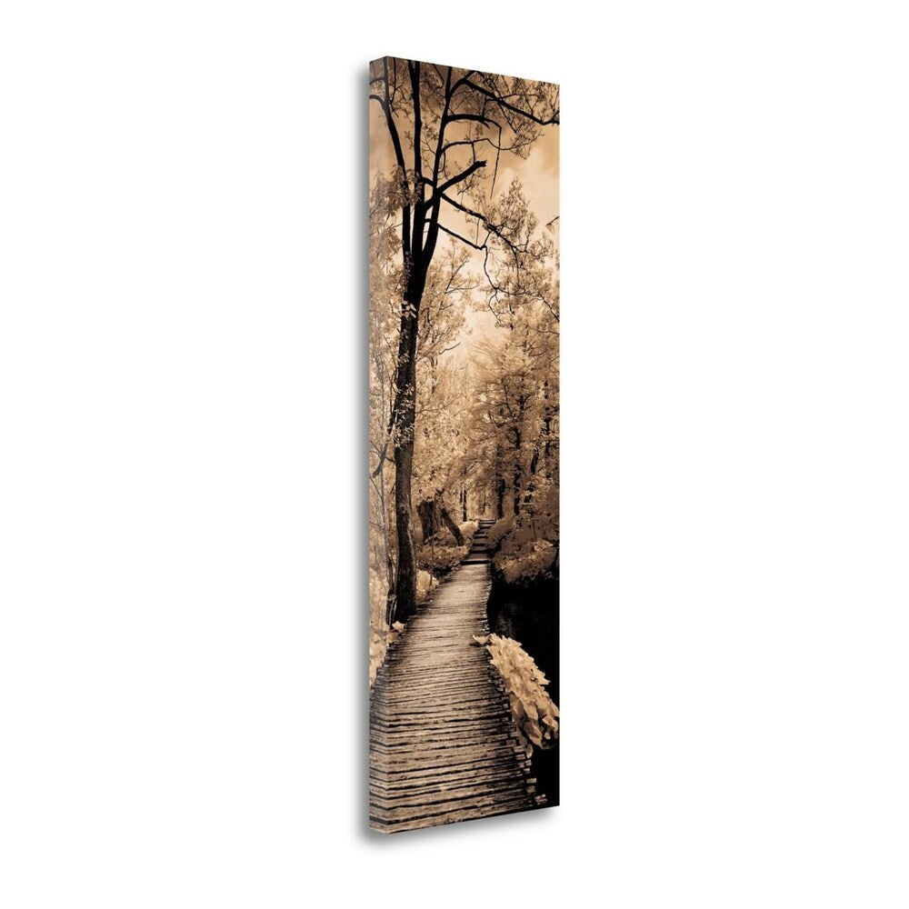 A Quiet Stroll by Ily Szilagyi - Fine Art Giclee Print on Gallery Wrap Canvas, Ready to Hang - Perfect for Living Room, Bedroom & Office Decor