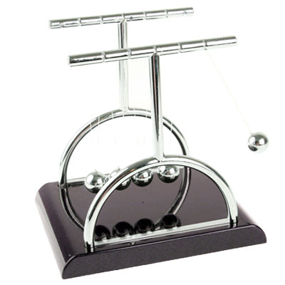 Newton Pendulum Ball - Classic Physics Desk Toy for Stress Relief & Office Decor | Perfect for Home, Office & Classroom Decorations