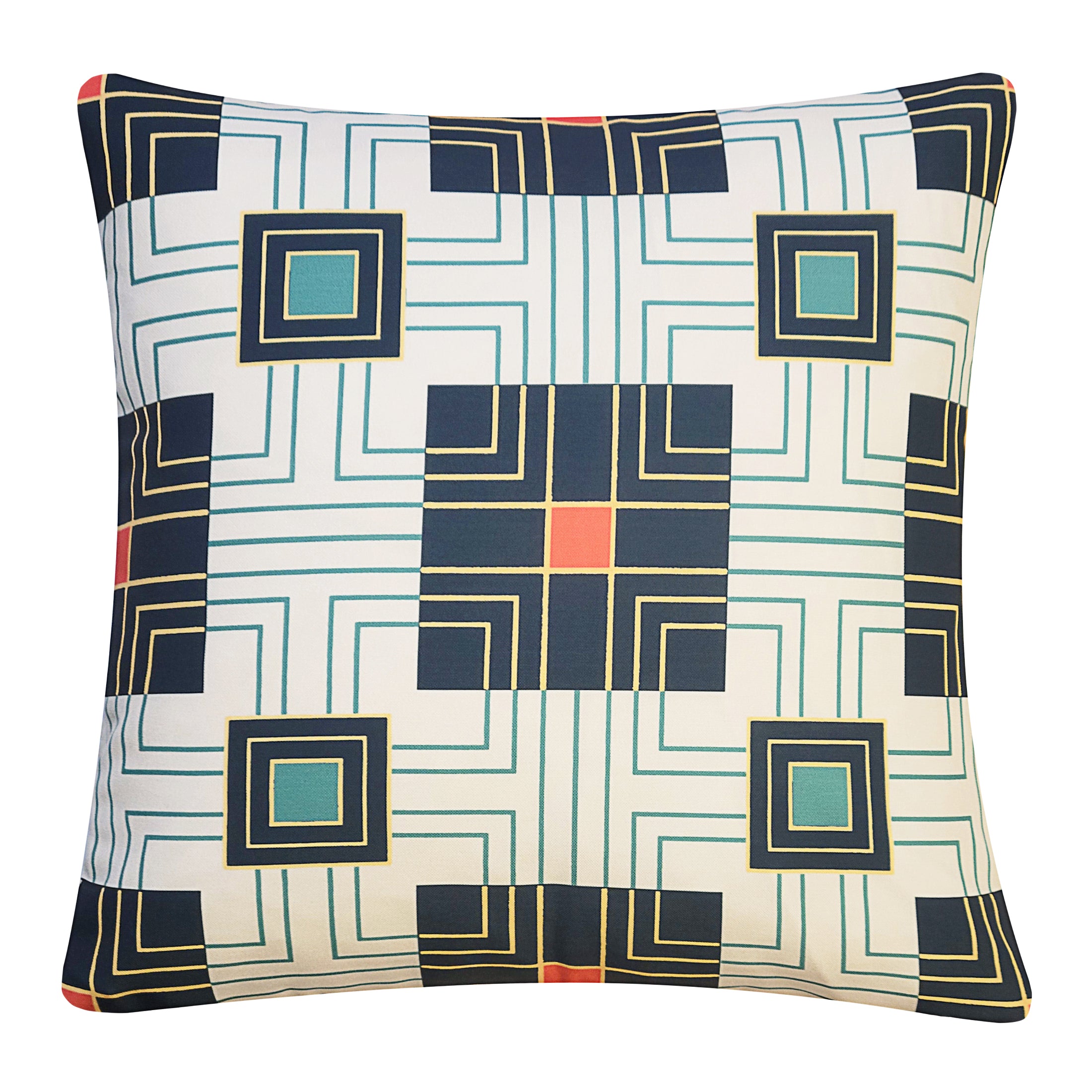 Stylish Storer Tile Pillow Cover - Decorative Square Cushion Case for Sofa, Bed & Home Decor - Soft & Durable Fabric - Perfect for Living Room, Bedroom & Office